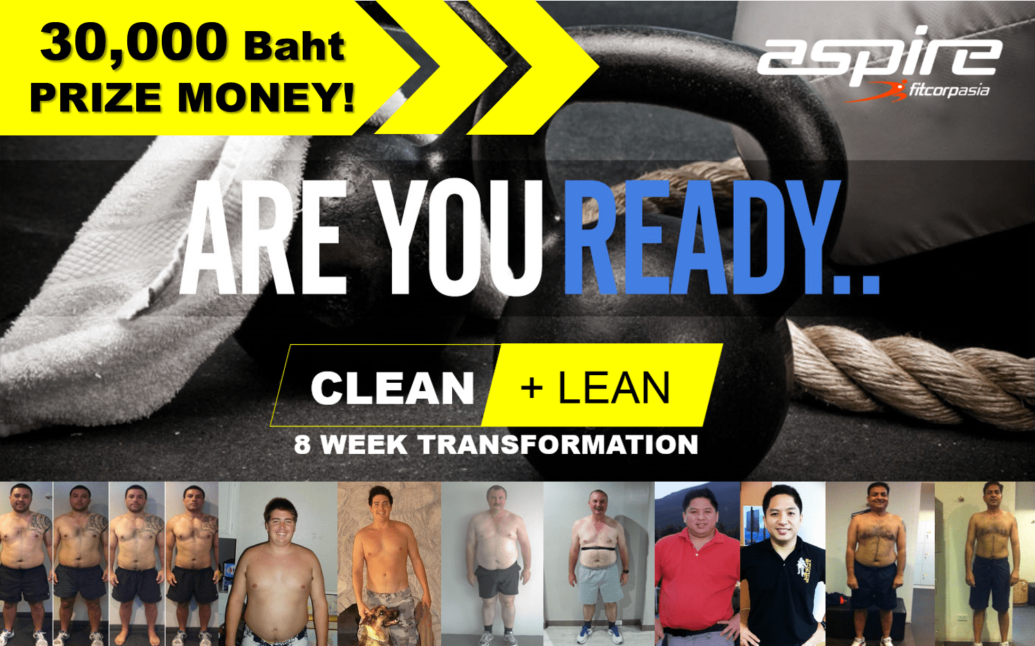Clean Lean 8 Week - Personal Trainer Bangkok