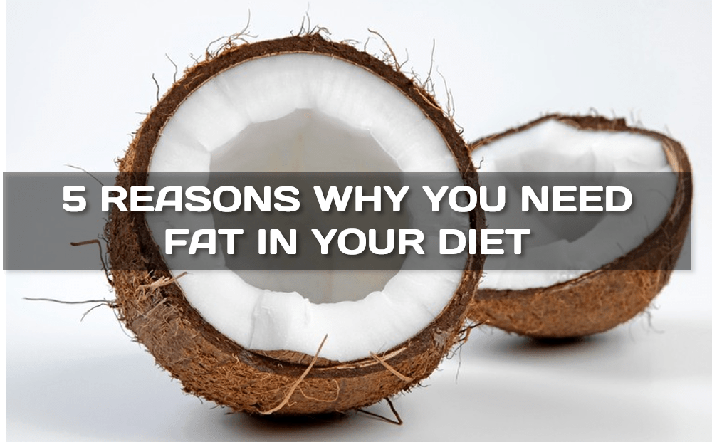 5 Reasons Why You Need Fat in Your Diet  – Start with Coconuts